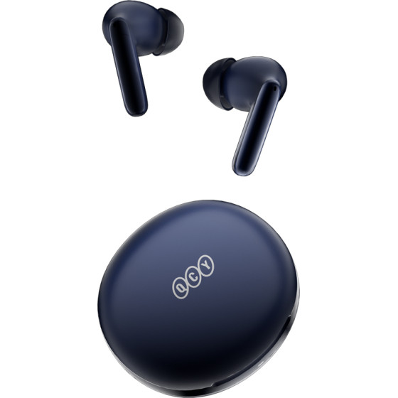 QCY T13 Anc 2 Blue - Tws 28dB Active Noise Canceling 10mm drivers, Bt 5.3 30 Hours True Wireless - (6957141408568)