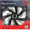 AMiO ���� 15 Hubcap Vector Rc Silver Black - ��� 4 ���. �� �����