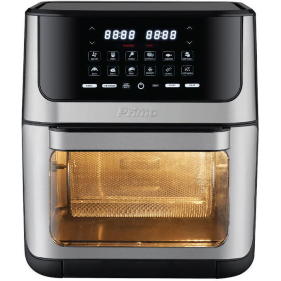 Primo �������� & ������� ����� Digital 12L 1800W Inox/����� - (PRAF-40424)