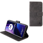 Lime Successories Lime ���� Motorola Moto Edge 40 5G 6,55'' Essential Magnet Book Stand Clip GREY