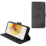 Lime Successories Lime ���� Motorola Moto G73 6.5'' Essential Magnet Book Stand Clip GREY