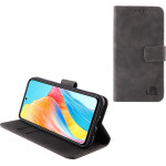 Lime Successories Lime ���� Oppo A98 5G 6.72'' Essential Magnet Book Stand Clip GREY
