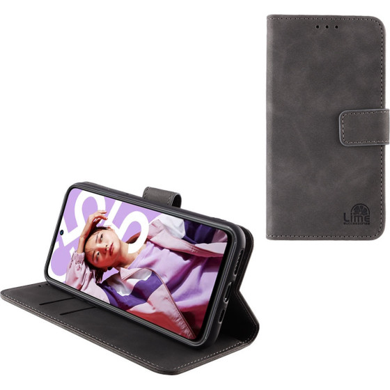 Lime Successories Lime ���� Realme C55 6.72'' Essential Magnet Book Stand Clip GREY
