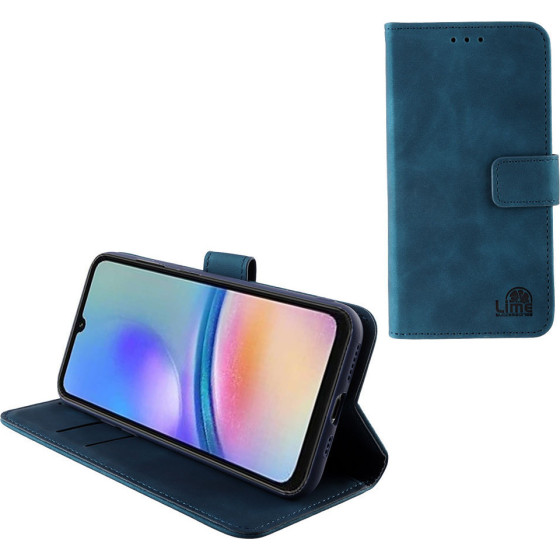 Lime Successories Lime ���� Samsung A05S 4G A057 6.7'' Essential Magnet Book Stand Clip Dark BLUE
