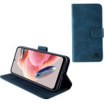Lime Successories Lime ���� Xiaomi Redmi Note 12 4G 6.67'' Essential Magnet Book Stand Clip Dark BLUE