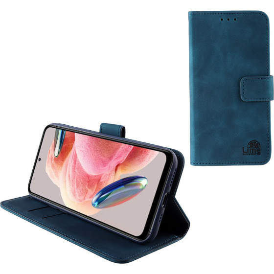 Lime Successories Lime ���� Xiaomi Redmi Note 12 4G 6.67'' Essential Magnet Book Stand Clip Dark BLUE