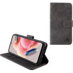 Lime Successories Lime ���� Xiaomi Redmi Note 12 4G 6.67'' Essential Magnet Book Stand Clip GREY
