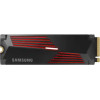 Samsung Ssd M.2 Nvme PCI-E GEN4 2TB Series 990 Pro w/ Heatsink, M.2 2280, Nvme PCI-E GEN4x4, Read 7450MB/s, Write 6900MB/s, 5YW. - (MZ-V9P2T0CW)