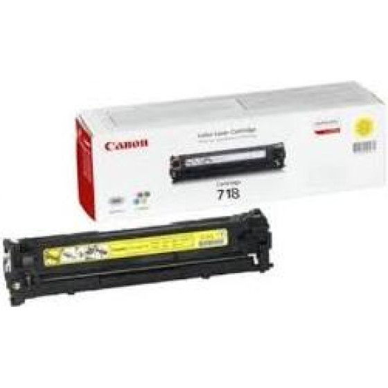 Canon Toner Laser Crtr 718 Yellow - (2659B002)