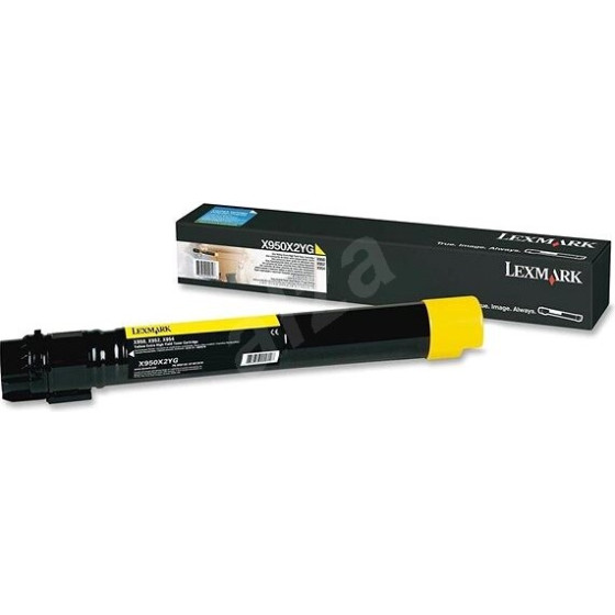 Lexmark E.High Yield Cartridge Ye - (X950X2YG)