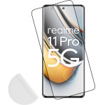 Idol 1991 Tempered Glass Realme 11 PRO/Realme 11 PRO+ 5G 6.7'' 9H 0.25mm 3D Edge Glue Semi Curved Finger Unlock BLACK
