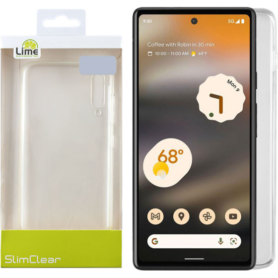 Lime Successories Lime ���� Google Pixel 6A 6.1'' Slimclear Tpu Camera Guard �������