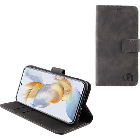 Lime Successories Lime ���� Honor 90 5G 6.7'' Essential Magnet Book Stand Clip GREY