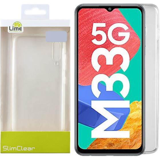 Lime Successories Lime ���� Samsung M33 5G M336 6.6'' Slimclear Tpu Camera Guard �������