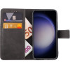 Lime Successories Lime ���� Samsung S23 Fe 5G S711 6.4'' Essential Magnet Book Stand Clip GREY