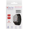 Volte-Tel Tempered Glass Samsung Watch 6 44mm 1.5'' 9H 0.30mm Pc Edge Cover With Key 3D Full Glue Full Cover TRANSPARENT