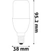 Avide Led Bright Stick Bulb T37 4W E14 Nw 4000K