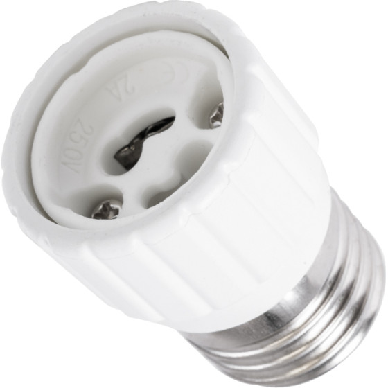 GloboStar ��������� ���������� ����������� ��� 1xE27 ����� �� 1xGU10 ����� ����� �3 x �5cm - (78973)