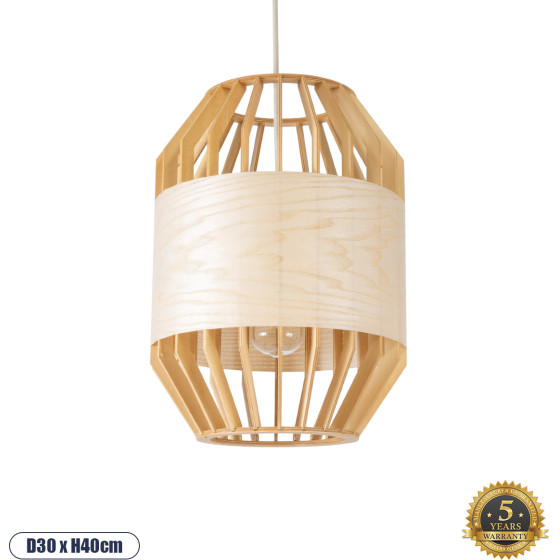 GloboStar Galia Boho �������� ��������� ������ �������� 1 x E27 AC220-240V IP20 - �30 x �40cm - ���� ������ ������� ������ - 5 ������ ������� - (02220)