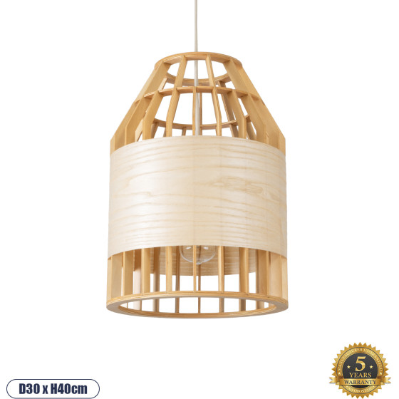 GloboStar Galia Boho �������� ��������� ������ �������� 1 x E27 AC220-240V IP20 - �30 x �40cm - ���� ������ ������� ������ ������� - 5 ������ ������� - (02219)