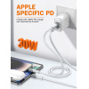 Ldnio ������� Lightning �� USB-C LC601I, 30W PD, 1m, ����