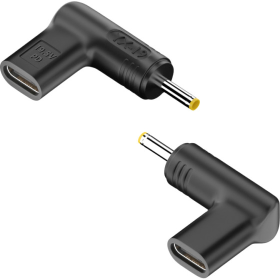 Powertech ���������� ����������� USB-C �� Asus 2.5x0.7mm, ������ - (YX-19)