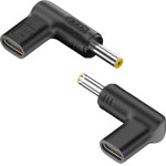 Powertech ���������� ����������� USB-C �� Hp 4.8x1.7mm, ������ - (YX-04)