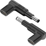 Powertech ���������� ����������� USB-C �� Hp 4.8x1.7mm, ������ - (YX-13)