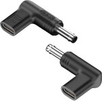 Powertech ���������� ����������� USB-C �� Hp 4.8x1.7mm, ������ - (YX-17)