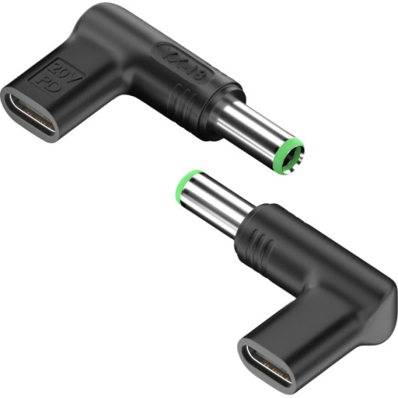 Powertech ���������� ����������� USB-C �� Toshiba 6.3x3mm, ������ - (YX-18)