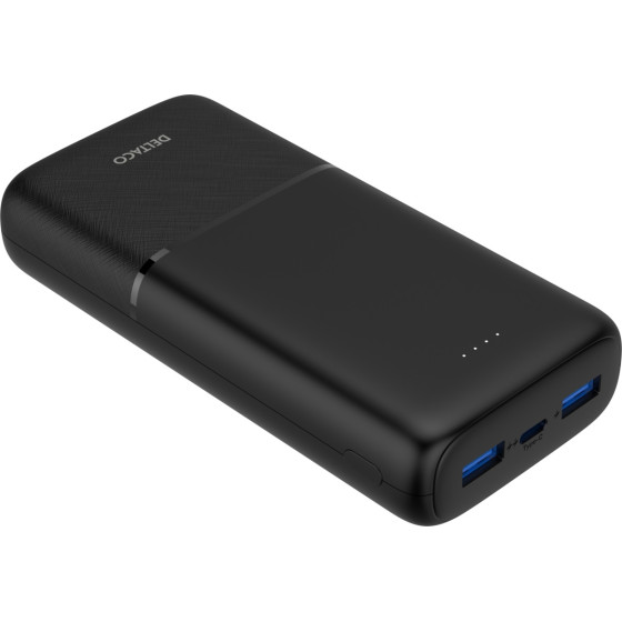 Deltaco Power Bank 20.000 Mah , 2x USB-A 18W, 1x USB-C Pd 20W ����� - (PB-C1008)