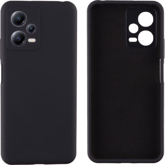 Idol 1991 ���� Xiaomi Redmi Note 12 5G 6.67'' Velvet Elite Tpu 4 Side Full Camera Protection BLACK