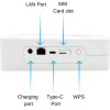 OLAX Router 5G Lte �� Lan ����, Wi-Fi 6, Dual band, 4000mAh - (G5010)