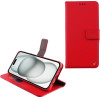 Volte-Tel ���� Iphone 15 Plus 6.7'' Allure Magnet Book Stand Clip RED