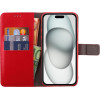 Volte-Tel ���� Iphone 15 Plus 6.7'' Allure Magnet Book Stand Clip RED