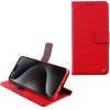 Volte-Tel ���� Iphone 15 Pro Max 6.7'' Allure Magnet Book Stand Clip RED