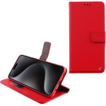 Volte-Tel ���� Iphone 15 Pro Max 6.7'' Allure Magnet Book Stand Clip RED
