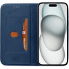 Idol 1991 ���� Iphone 15 Plus 6.7'' Elite ANTI-Rfid Book Stand BLUE