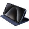 Idol 1991 ���� Iphone 15 Pro 6.1'' Elite ANTI-Rfid Book Stand BLUE