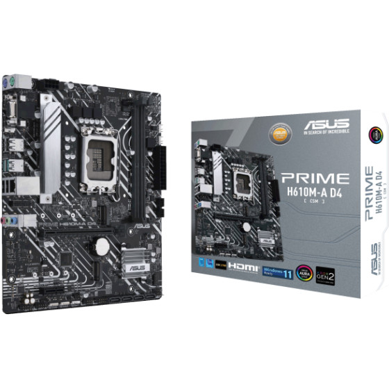 ������� Asus Prime H610M-A D4 Csm - (90MB19P0-M0EAYC)