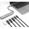 DeLock Usb Hub 6x �����, 10Gbps, USB-C �������, ���� - (64232)
