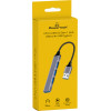 Powertech Usb Hub 4x �����, 5Gbps, Usb �������, ���� - (PT-1114)