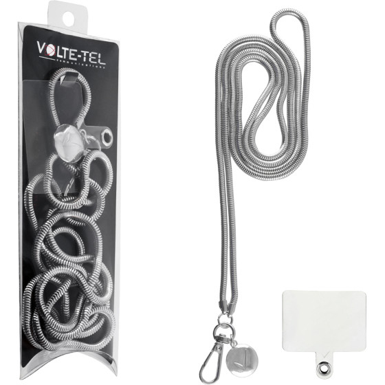 Volte-Tel Neck Strap - ������� ������ 130cm ��� ����� Silver VT417