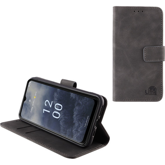 Lime Successories Lime ���� Nokia G60 5G 6.58'' Essential Magnet Book Stand Clip GREY