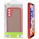 Lime Successories Lime ���� Samsung A14 4G A145/A14 5G A146 6.6'' Hardshell Fusion Full Camera Protection Red With Black KEYS
