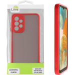 Lime Successories Lime ���� Samsung A23 4G A235/A23 5G A236 6.6'' Hardshell Fusion Full Camera Protection Red With Black KEYS