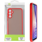 Lime Successories Lime ���� Samsung A54 5G A546 6.4'' Hardshell Fusion Full Camera Protection Red With Black KEYS