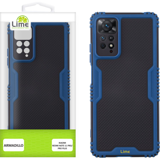 Lime Successories Lime ���� Xiaomi Redmi Note 11 Pro 4G/5G 6.67'' Armadillo Full Camera Protection BLUE