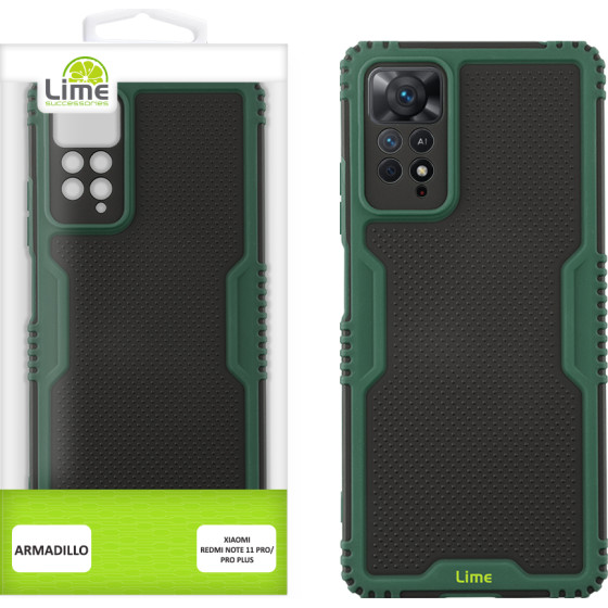Lime Successories Lime ���� Xiaomi Redmi Note 11 Pro 4G/5G 6.67'' Armadillo Full Camera Protection GREEN