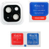 Volte-Tel Camera Glass Cover Iphone 13 Mini 5.4''/Iphone 13 6.1'' 9H 0.30MM 3D ALUMINIUM-Electroplating Frame BLACK